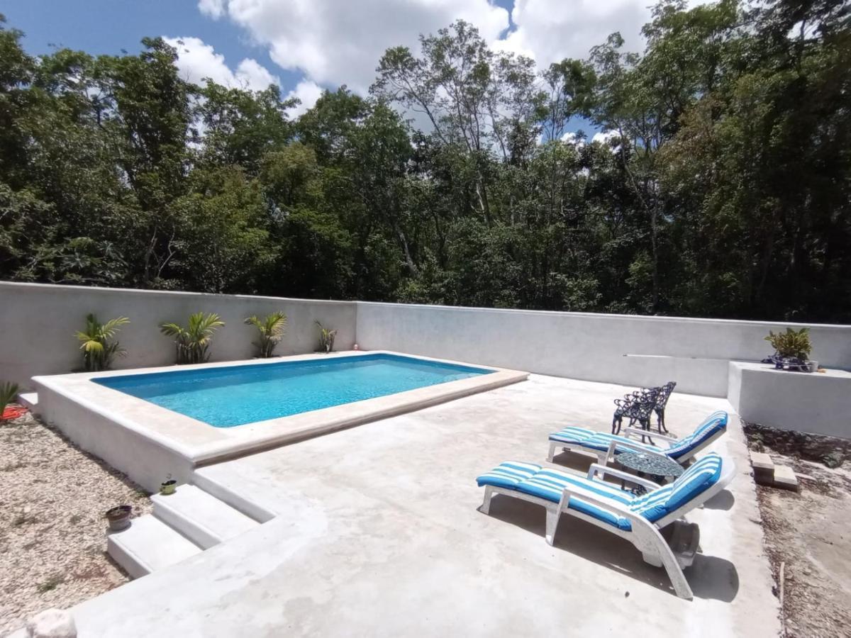Hacienda Coba Bed & Breakfast Bagian luar foto